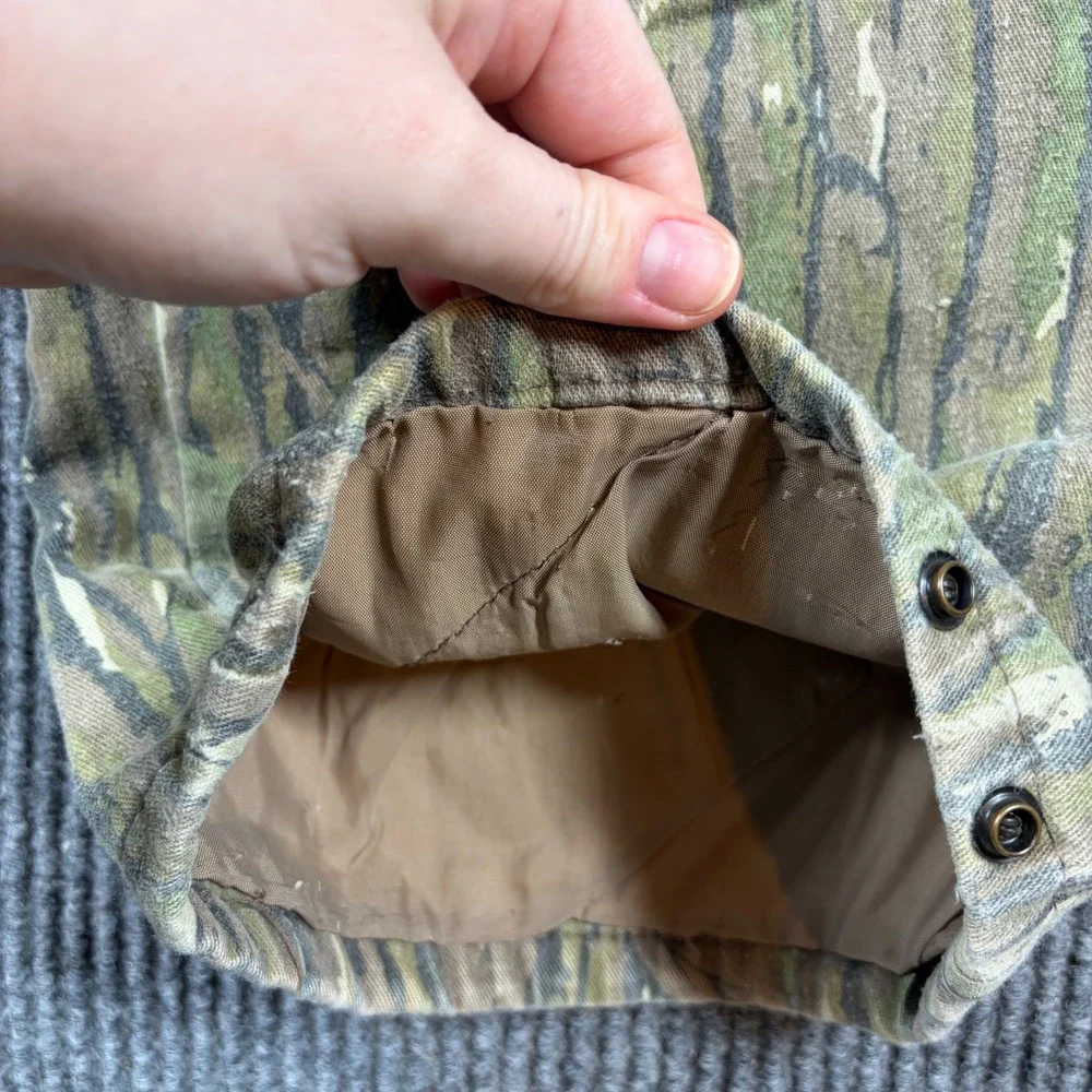 Duxbak Pants Men's 33x29  Realtree Camo Thinsulate Insulated Hunting Green Brown